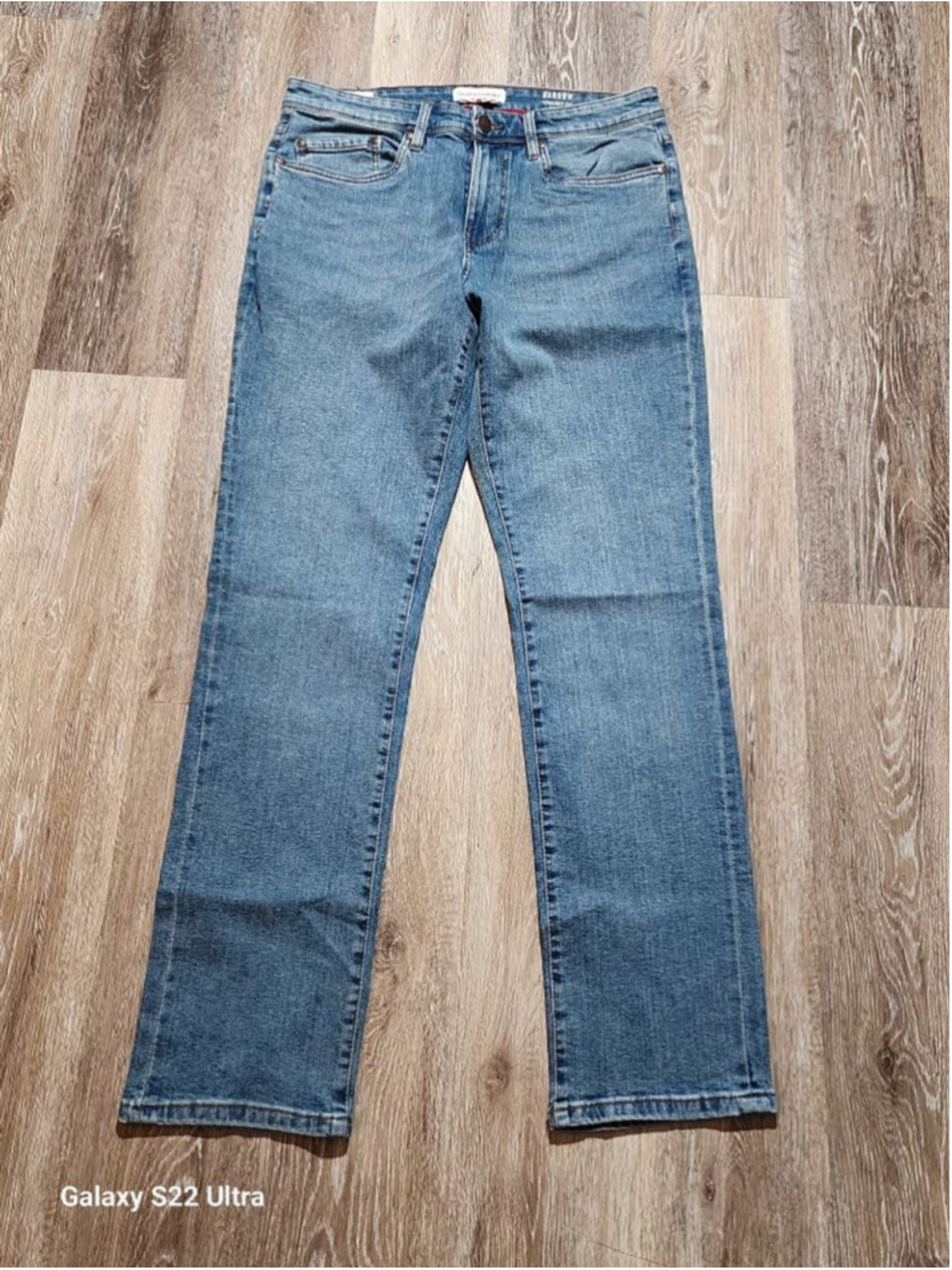 Men's English Laundry Blue Straight Fit Jeans Waist 32